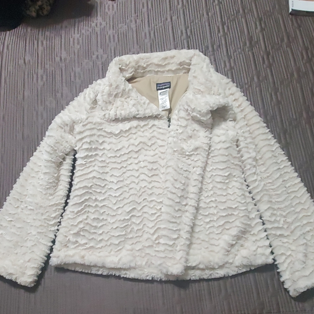 Patagonia faux fur jacket